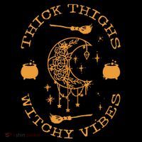 Thick Thighs And Spooky Vibes Thick Thighs And Vibes Cooling Performance Long Sleeve Crew