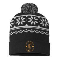 Thick Thighs And Spooky Vibes Thick Thighs And Vibes USA-Made Snowflake Beanie