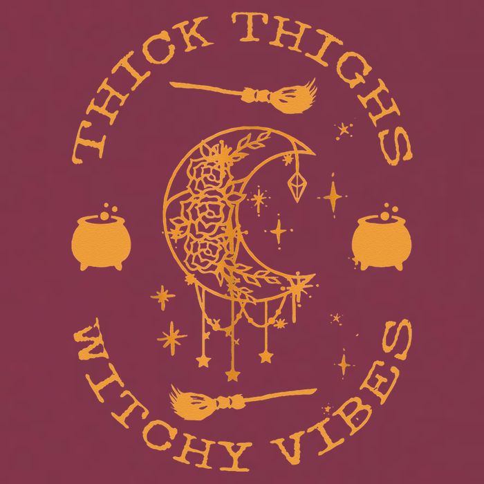 Thick Thighs And Spooky Vibes Thick Thighs And Vibes 16oz Travel Tumbler