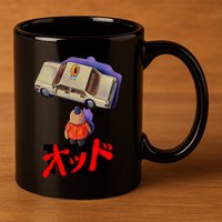 Taxi 11oz C Handle Ceramic Mug