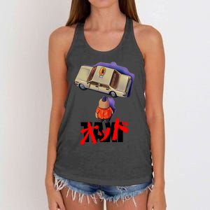 Taxi Women's Knotted Racerback Tank