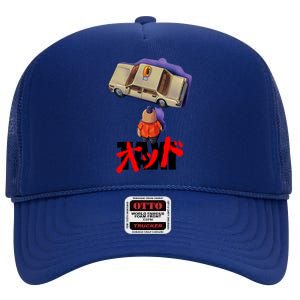 Taxi High Crown Mesh Back Trucker Hat