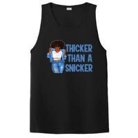 Thicker Than African Afro Queen Snicker Black Woman Melanin PosiCharge Competitor Tank