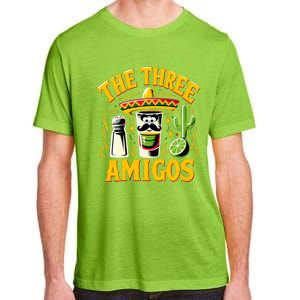 The Three Amigos Tequila Salt Shots Cinco De Mayo Day 2024 Great Gift Adult ChromaSoft Performance T-Shirt