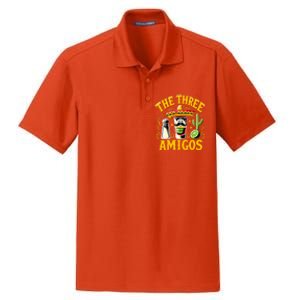 The Three Amigos Tequila Salt Shots Cinco De Mayo Day 2024 Great Gift Dry Zone Grid Polo