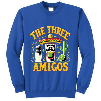 The Three Amigos Tequila Salt Shots Cinco De Mayo Day 2024 Great Gift Sweatshirt