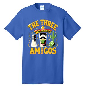 The Three Amigos Tequila Salt Shots Cinco De Mayo Day 2024 Great Gift Tall T-Shirt