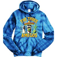 The Three Amigos Tequila Salt Shots Cinco De Mayo Day 2024 Great Gift Tie Dye Hoodie