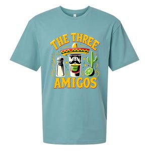 The Three Amigos Tequila Salt Shots Cinco De Mayo Day 2024 Great Gift Sueded Cloud Jersey T-Shirt