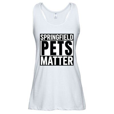 Trump They Are Eating The Dogs Cats Springfield Pets Matter Ladies Essential Flowy Tank