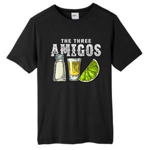 The Three Amigos Lime Salt Tequila Cinco De Mayo Tall Fusion ChromaSoft Performance T-Shirt