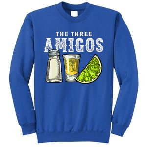 The Three Amigos Lime Salt Tequila Cinco De Mayo Sweatshirt