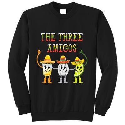 The Three Amigos Tequila Salt Lime Cinco De Mayo Sweatshirt