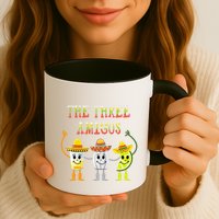 The Three Amigos Tequila Salt Lime Cinco De Mayo Mug