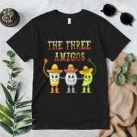The Three Amigos Tequila Salt Lime Cinco De Mayo Premium T-Shirt