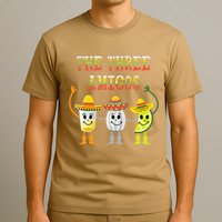 The Three Amigos Tequila Salt Lime Cinco De Mayo T-Shirt