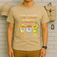 The Three Amigos Tequila Salt Lime Cinco De Mayo T-Shirt