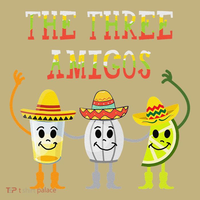 The Three Amigos Tequila Salt Lime Cinco De Mayo Cooling Performance Long Sleeve Crew