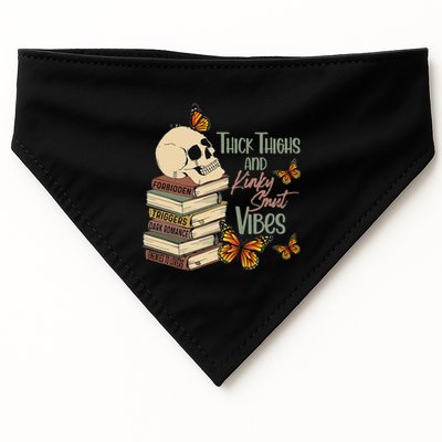 Thick Thighs And Kinky Smut Vibes USA-Made Doggie Bandana