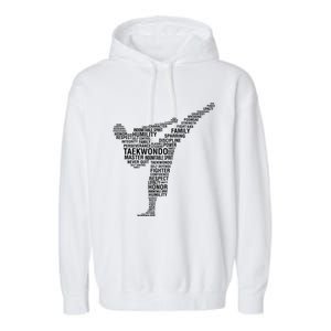 Taekwondo Garment-Dyed Fleece Hoodie