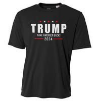 Trump Take America Back 2024 Cooling Performance Crew T-Shirt