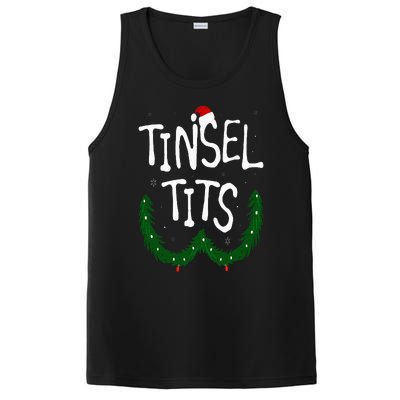 Tinsel Tits And Jingle Balls Funny Matching Christmas Couple PosiCharge Competitor Tank