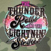 The Thunder And The Lightning Western Rolls And Strikes Legacy Tie Dye Trucker Hat