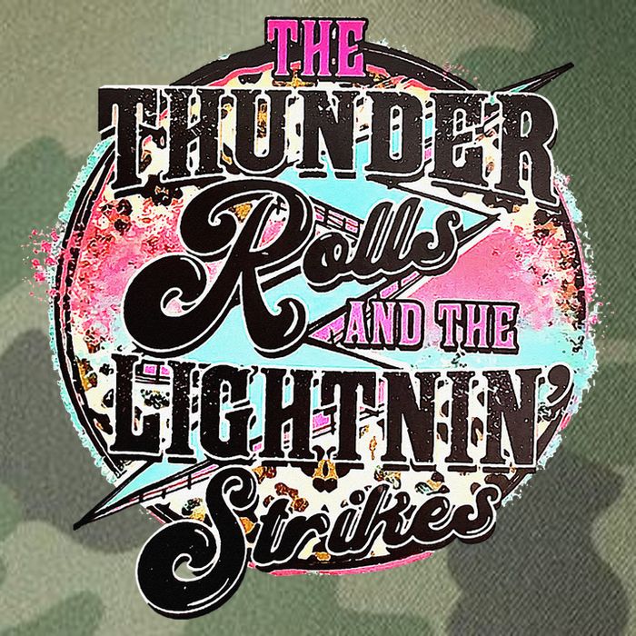 The Thunder And The Lightning Western Rolls And Strikes Legacy Tie Dye Trucker Hat