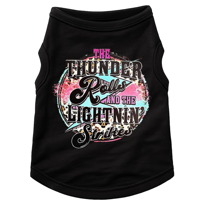 The Thunder And The Lightning Western Rolls And Strikes Doggie Tank