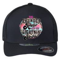 The Thunder And The Lightning Western Rolls And Strikes Flexfit Unipanel Trucker Cap