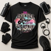 The Thunder And The Lightning Western Rolls And Strikes Performance Shirt