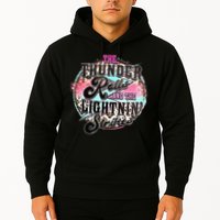 The Thunder And The Lightning Western Rolls And Strikes Hoodie