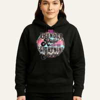The Thunder And The Lightning Western Rolls And Strikes Hoodie