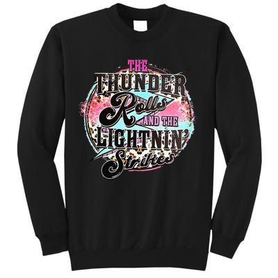 The Thunder And The Lightning Western Rolls And Strikes Sweatshirt