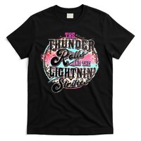 The Thunder And The Lightning Western Rolls And Strikes T-Shirt