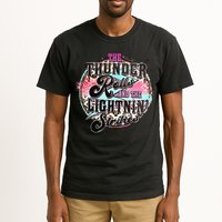 The Thunder And The Lightning Western Rolls And Strikes Tall T-Shirt