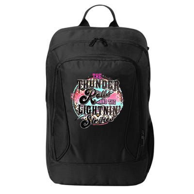 The Thunder And The Lightning Western Rolls And Strikes City Backpack