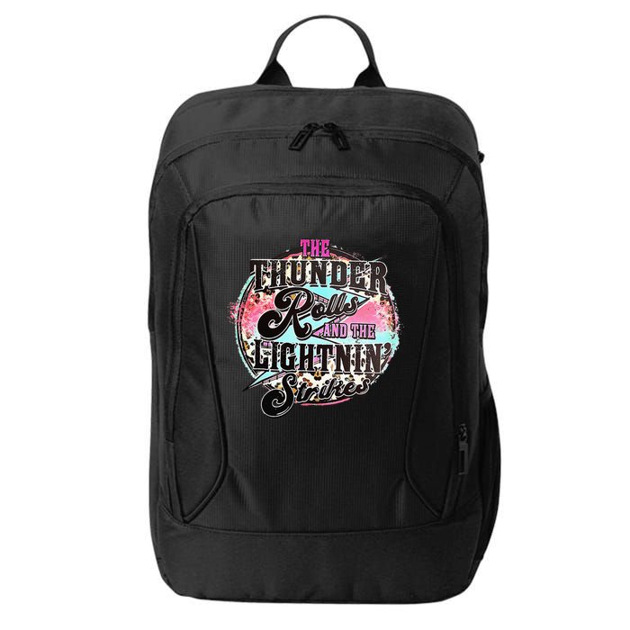 The Thunder And The Lightning Western Rolls And Strikes City Backpack