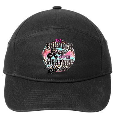 The Thunder And The Lightning Western Rolls And Strikes 7-Panel Snapback Hat