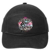 The Thunder And The Lightning Western Rolls And Strikes 7-Panel Snapback Hat