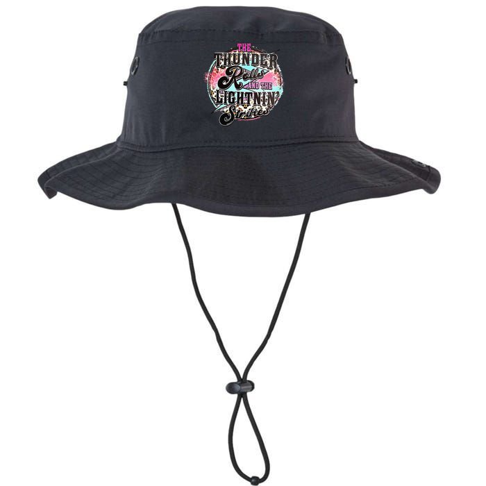 The Thunder And The Lightning Western Rolls And Strikes Bucket Hat