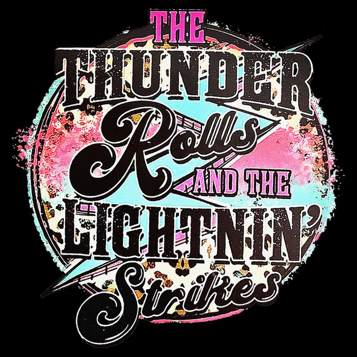 The Thunder And The Lightning Western Rolls And Strikes Bucket Hat