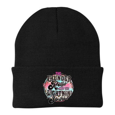 The Thunder And The Lightning Western Rolls And Strikes Beanie