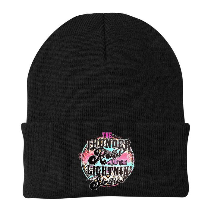 The Thunder And The Lightning Western Rolls And Strikes Beanie