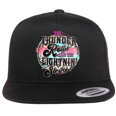 The Thunder And The Lightning Western Rolls And Strikes Flatbill Hat