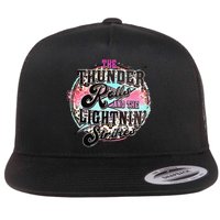 The Thunder And The Lightning Western Rolls And Strikes Flatbill Hat