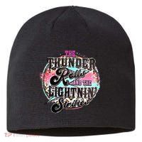 The Thunder And The Lightning Western Rolls And Strikes Sustainable Beanie