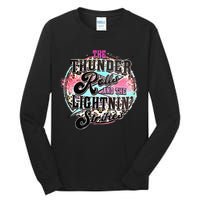 The Thunder And The Lightning Western Rolls And Strikes Tall Long Sleeve T-Shirt