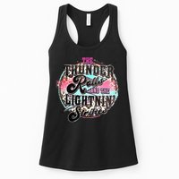 The Thunder And The Lightning Western Rolls And Strikes Womens Tank Top