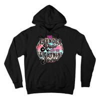 The Thunder And The Lightning Western Rolls And Strikes Tall Hoodie